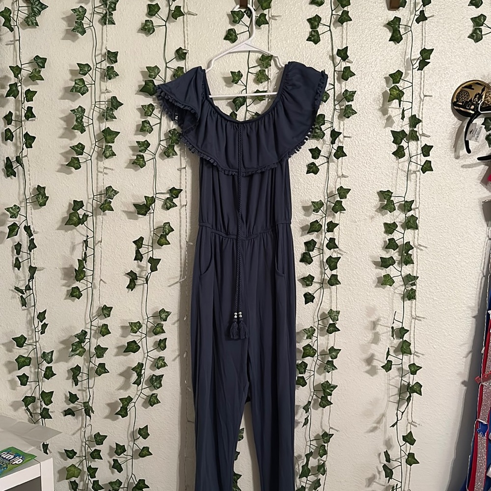 Blue romper